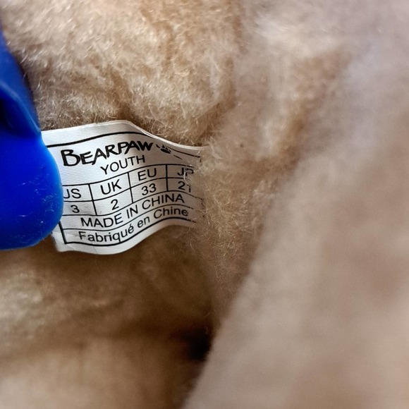 BEARPAW Krista Youth Boots in Hickory Size 3 - Picture 8 of 12